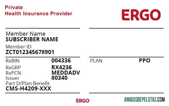 Cartão de seguro de saúde da Letónia exemplo real